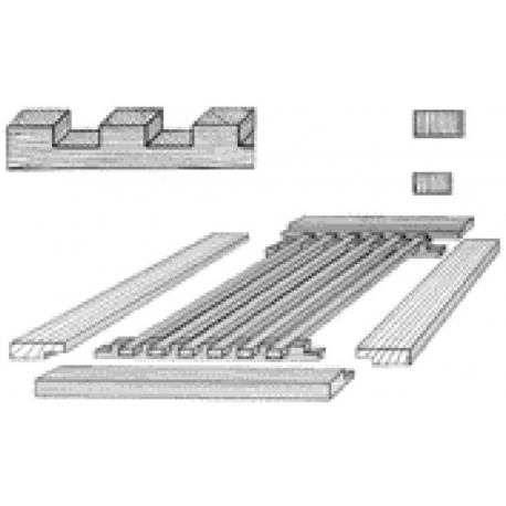 Sistema "hágalo usted mismo" ARC para componer duckboards