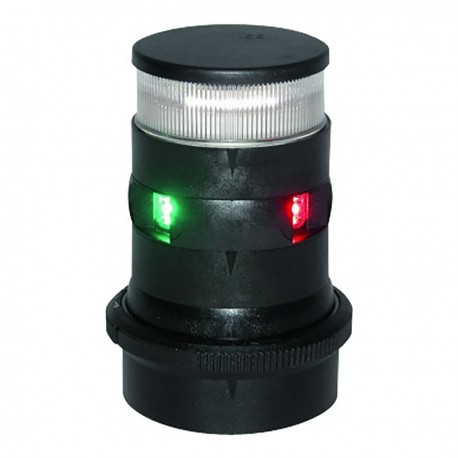 Semáforo de policarbonato con LEDs Aqua Signal Serie 34 - Fonda tricolor
