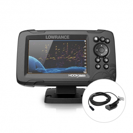 Transductor Hook Reveal 5 83/200 HDI fishfinder - Lowrance