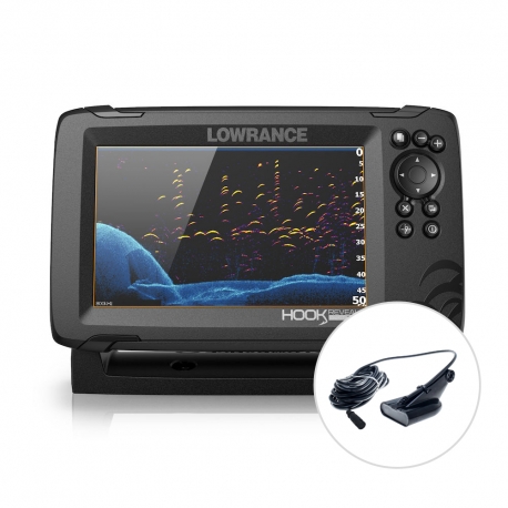 Transductor Hook Reveal 7 50/200 HDI fishfinder - Lowrance