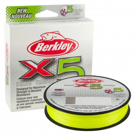 Berkley X5 Braid 0,06MM trenzado 300M FLGRN