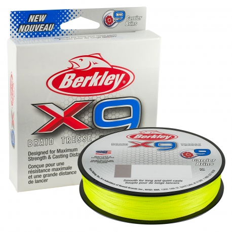 Berkley X9 Braid 0.10MM trenzado 150M FLGRN