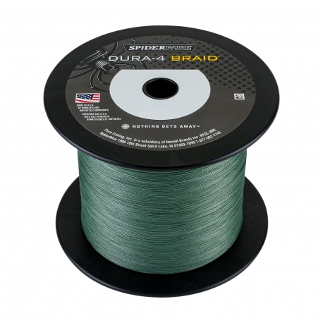 SpiderWire Dura 4 0,25MM trenzado 1800M MGRN