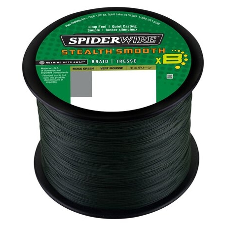 SpiderWire Stealth Smooth 8 Braid 0,23MM trenzado 2000M GRN