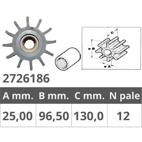 Impulsor johnson 09-0820b