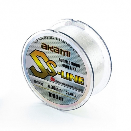 Akami SS-Line 0.22MM línea de nylon 1000M