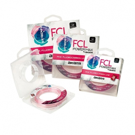 Akami FCL Power Max 0,40MM Fluorocarbono rosa de 50M