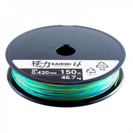 Shimano Kairiki 4 VT 0,19MM trenzado 300M multicolor