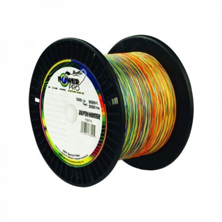 Power Pro Depth-Hunter 0,36MM trenzado 1600M multicolor