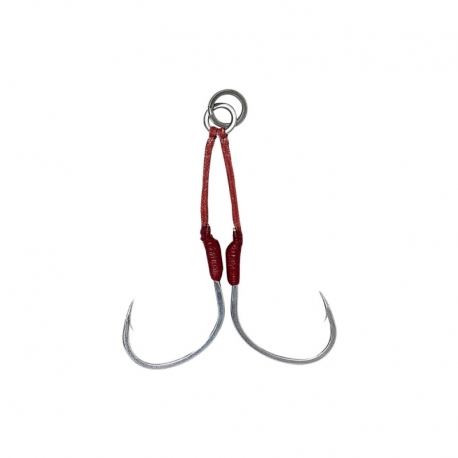 Savage Gear Bloody Twin Assist Hooks doble No.1