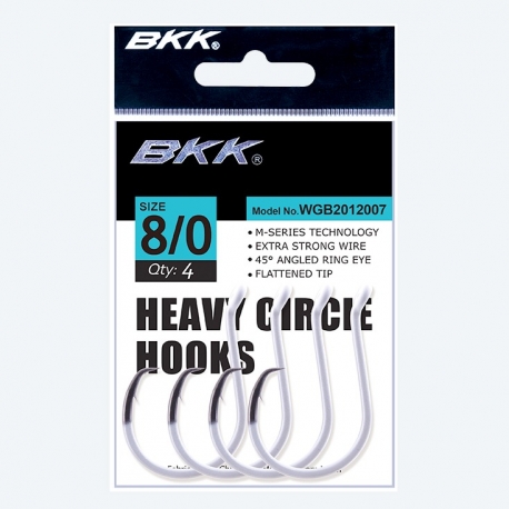 Anzuelo para barcos BKK Heavy Circle-Glow nº 3/0