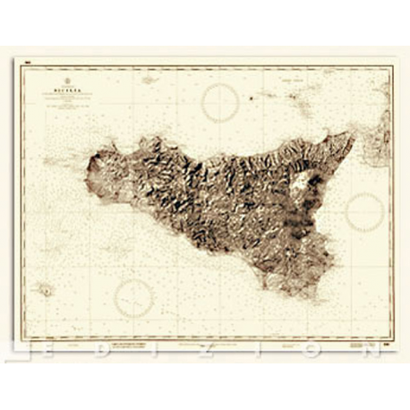 Mapa histórico de Sicilia