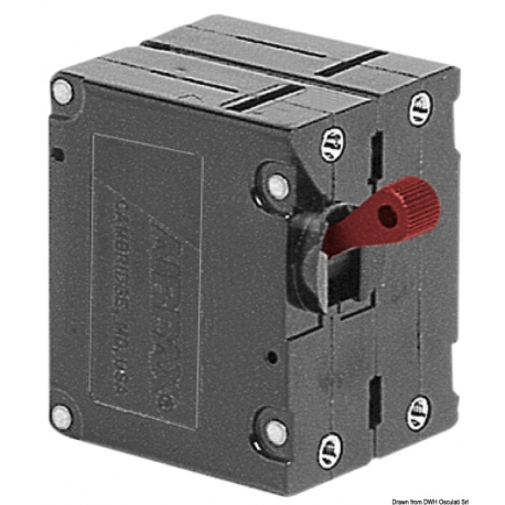 AIRPAX / SENSATA Interruptor automático magneto-hidráulico bipolar para corriente continua