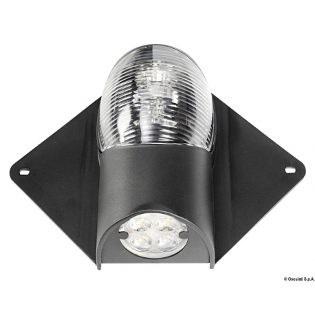 Luz de navegación LED y luz de cubierta para cascos de hasta 20 m