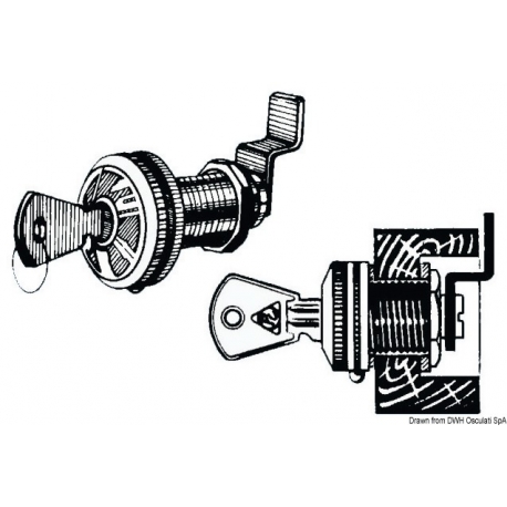 Cerradura de cilindro 18855