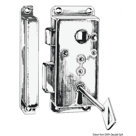 Cerradura para acercarse, llave tradicional 18898