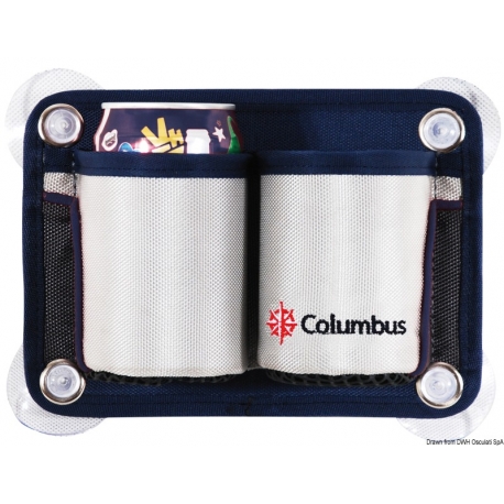 Bolsillo portavasos/latas de dos plazas - Columbus 26591