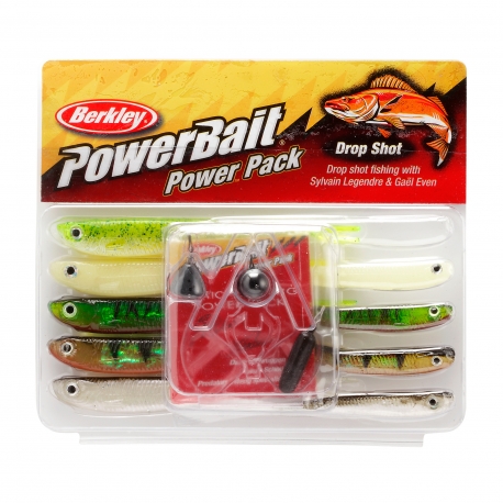 Berkley PowerBait PowerBait Pro Pack Drop Shot kit señuelos 10 piezas