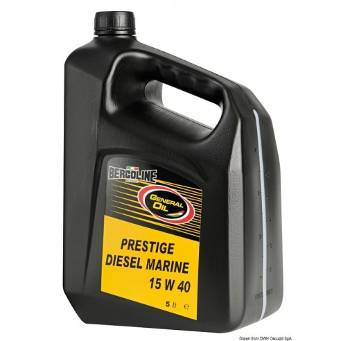 4T Prestige Diesel Marine Engine Oil 15W-40 5 litros - Bergoline