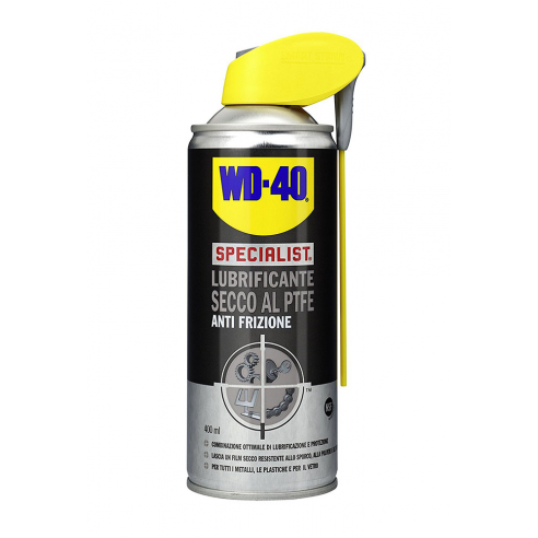 Lubrificante spray secco al PFTE anti frizione 0.4 lt. - WD-40