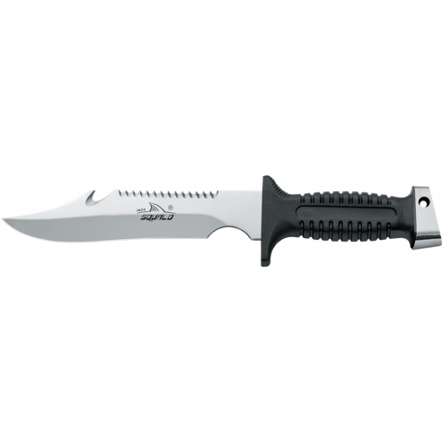 Cuchillo de buceo Shark de acero inoxidable con sierra y martillo - Mac Italy