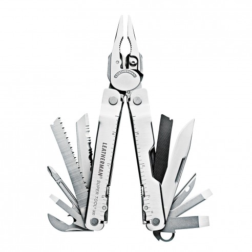 Alicates de 19 funciones Supertool 300 de acero inoxidable - Leatherman