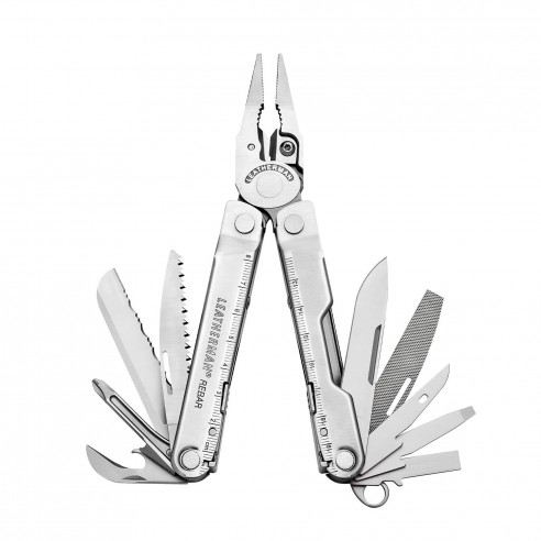 Alicates multiusos de acero inoxidable con 17 funciones - Leatherman