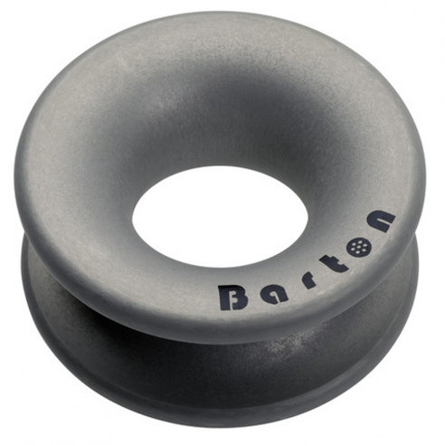 Anello di rinvio in alluminio anodizzato per cime Ø 4 mm - Barton Marine