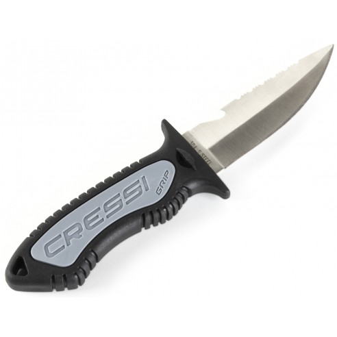 Cuchillo de buceo Grip 8 cm hoja - Cressi