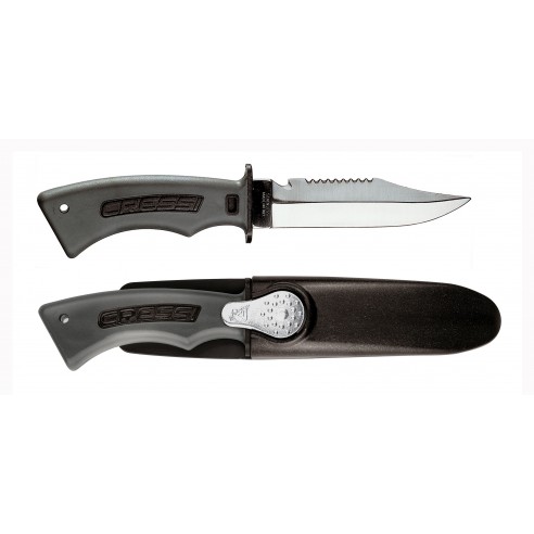 Cuchillo de buceo Norge de 11,7 cm de hoja. - Cressi