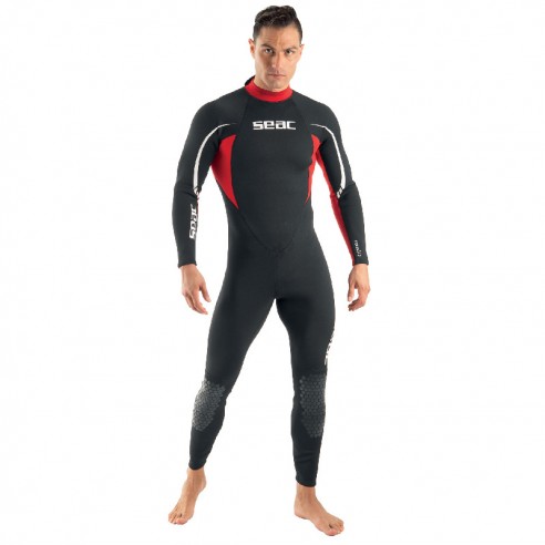 Traje de submarinismo Relax neopreno 2,2 mm largo para hombre. - Seac