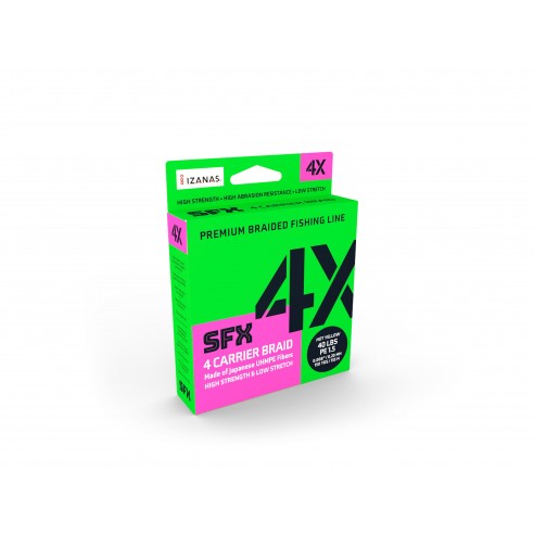 Sufix SFX 4X 0.104 MM. trecciato da 135M hot yellow
