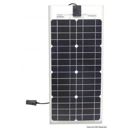 Panel solar flexible de 20 Wp 620 x 272 mm. - Enecom