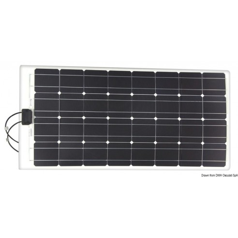 100 Wp panel solar flexible 1231 x 536 mm - Enecom