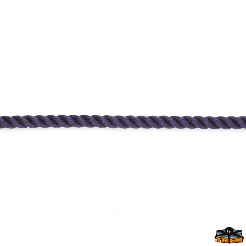 Cuerda de amarre de poliéster azul Ø 12 mm. 200 m - Trem