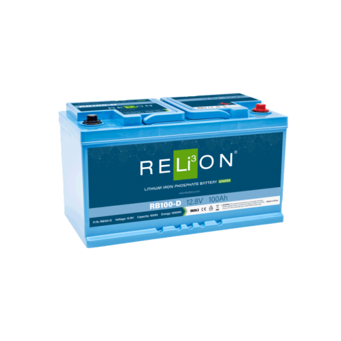 RB-100D Batería de litio 12 V 100 Ah para arranque y servicios - Relion